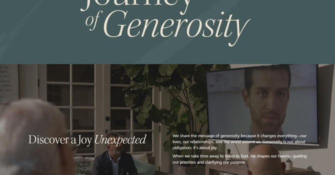 Generosity / Discipleship Retreat
