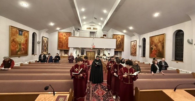 Lenten Vespers and Reflection on the Gospel of Mark at St. Sarkis Church
