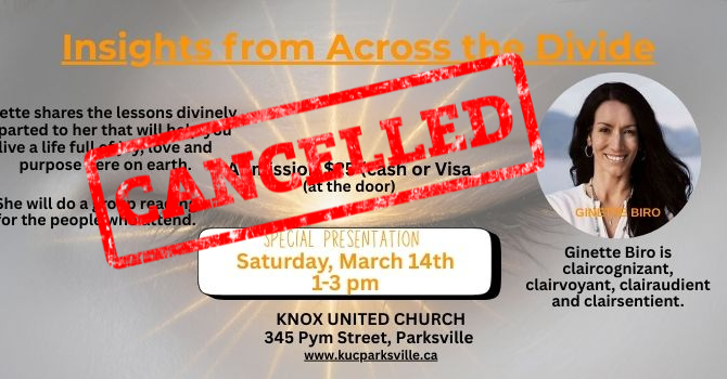  "Insights From Across The Divide" (S)