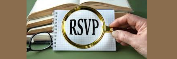 Please RSVP for the AGM