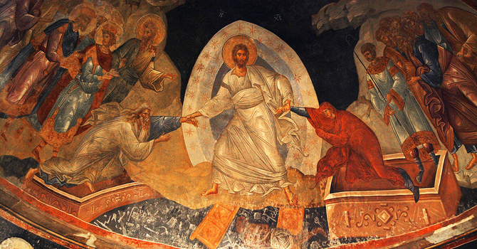 Light that broke into the world on Easter morning image