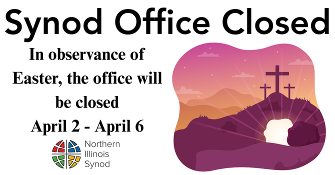 Synod Office Closed