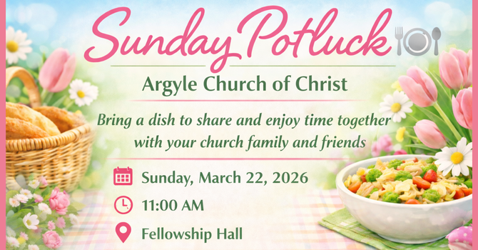 Sunday PotLuck