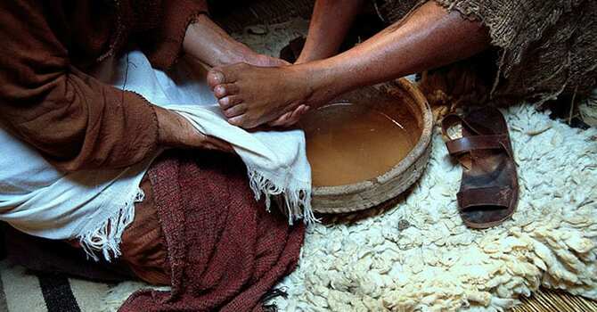 "I Have Set You An Example" -- When Jesus Washes Feet