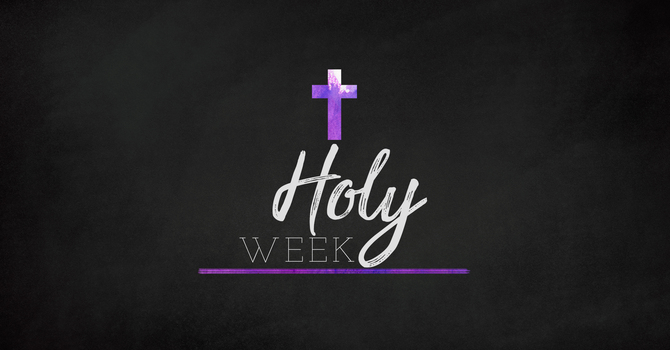 Holy Week & Easter Worship Schedule 2026 image
