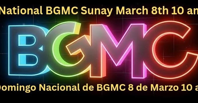 National BGMC Sunday Service