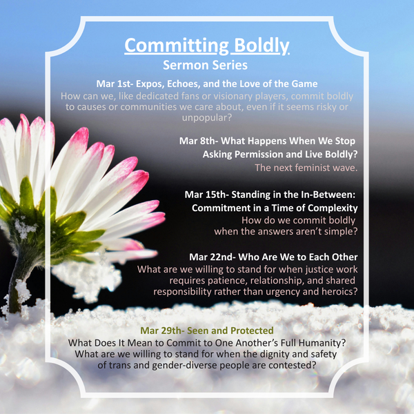 March 2026 Sermon Series