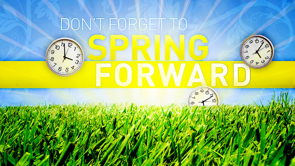 Time Change, Spring Forward 