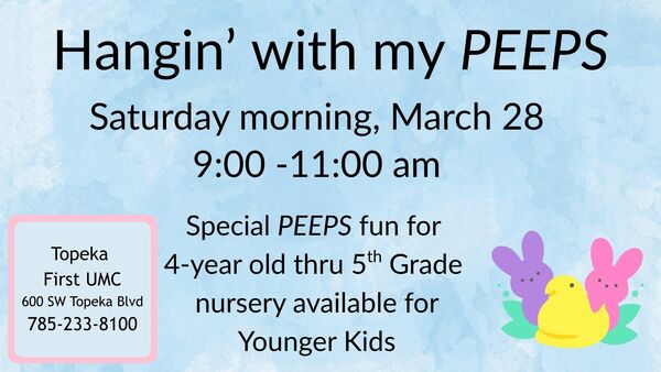 Hangin' with my PEEPS Kids Event