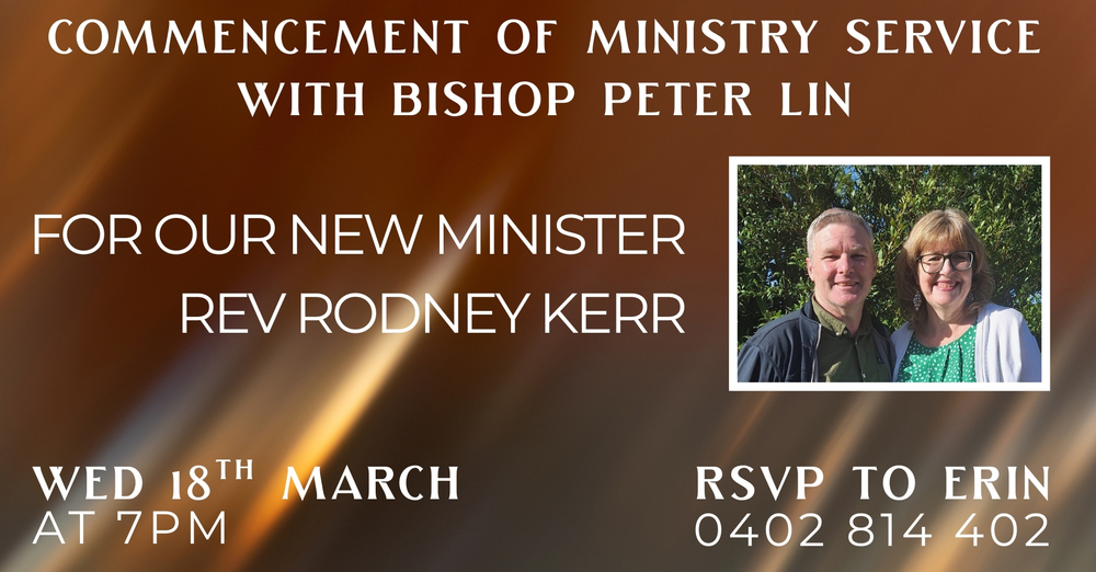 Commencement of Ministry Service