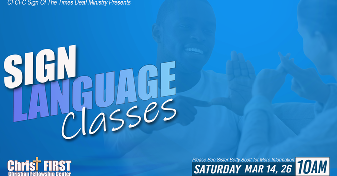 Sign Language Class