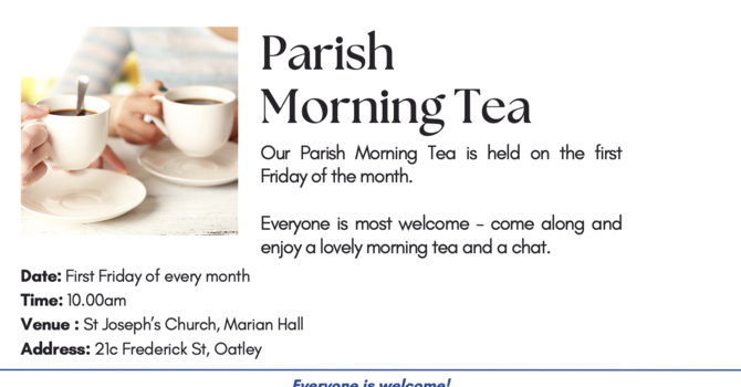 Parish Morning Tea
