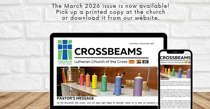 NEWSLETTER: The March 2026 issue is here!  image