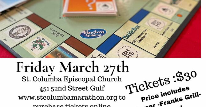 Marathon Monopoly at St. Columba