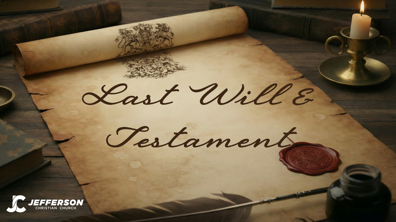 Last Will & Testament: Week 1