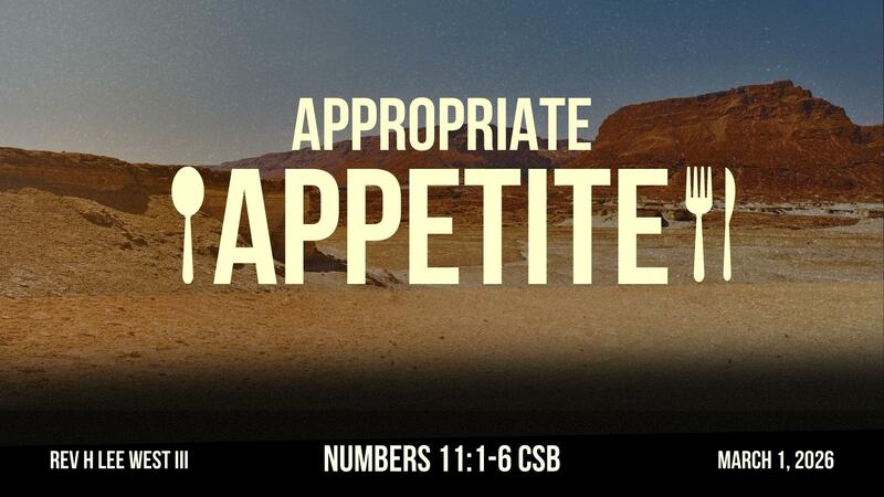 Appropriate Appetite 