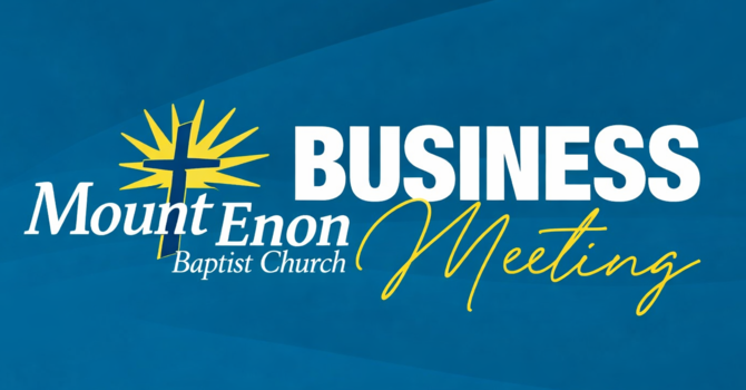 Monthly Church Business Meeting