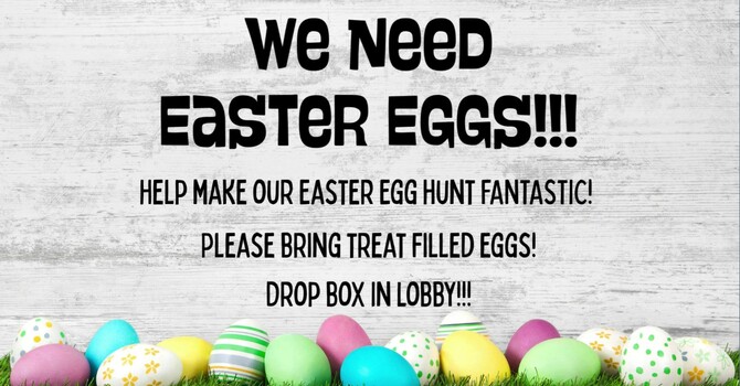 We Need Easter Eggs image
