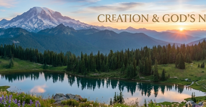 Week 1: Creation & God's Nature image