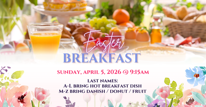 Easter Breakfast Potluck