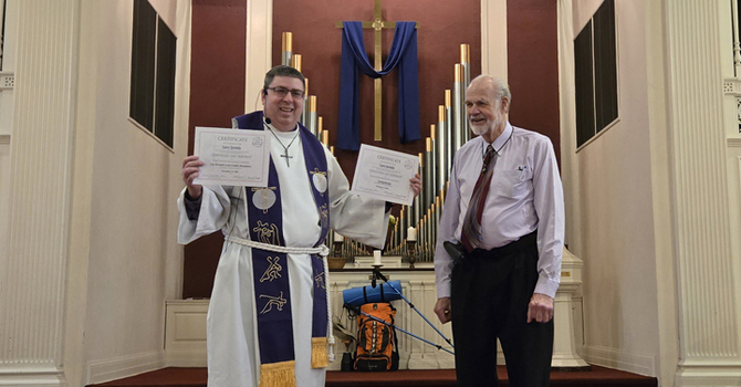 Lay Leader Earns Certificates image