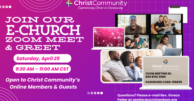 Join Our E-Church!
