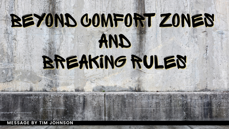Beyond Comfort Zones and Breaking Rules