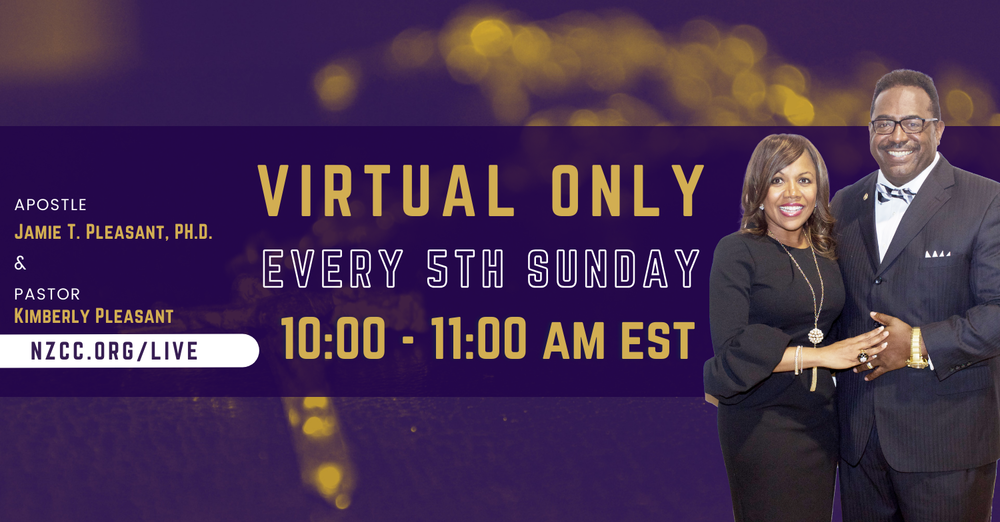 Every 5th Sundays - Virtual Service Only