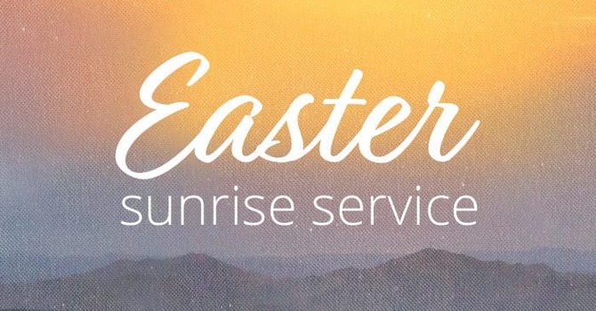 Easter Sunrise Service