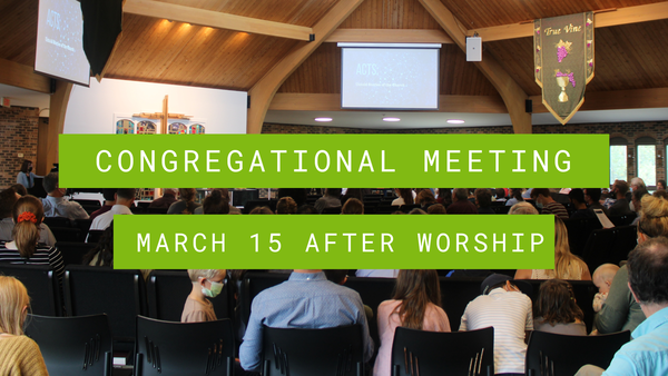 Congregational Meeting