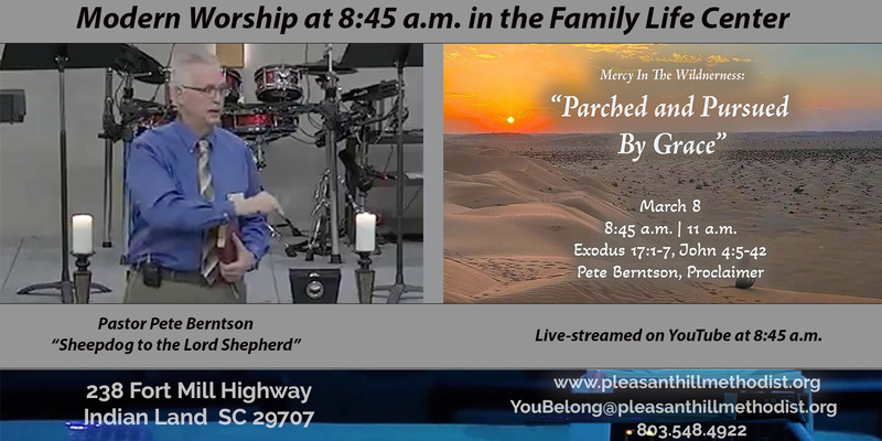 Parched and Pursued by Grace