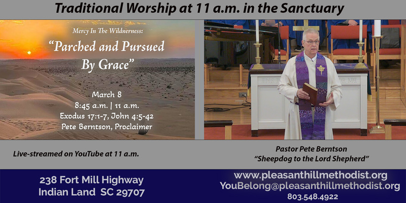 "Parched and Pursued by Grace"