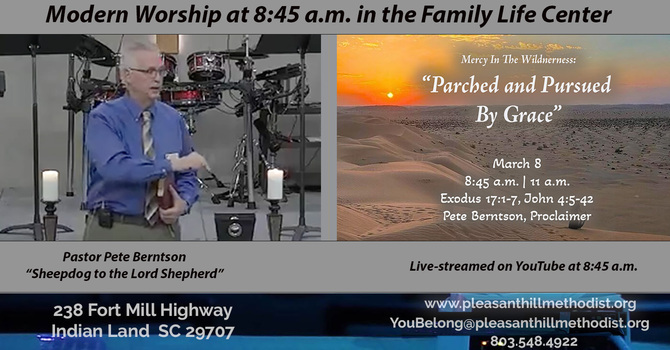 Parched and Pursued by Grace