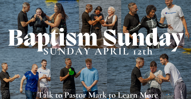 Baptism Sunday