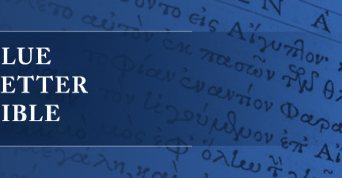 Blue Letter Bible image