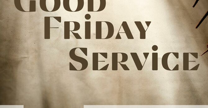 Good Friday Community Service 