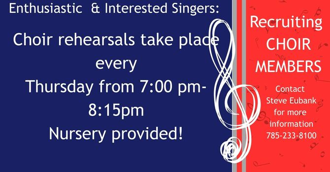 Sanctuary Choir Rehearsal