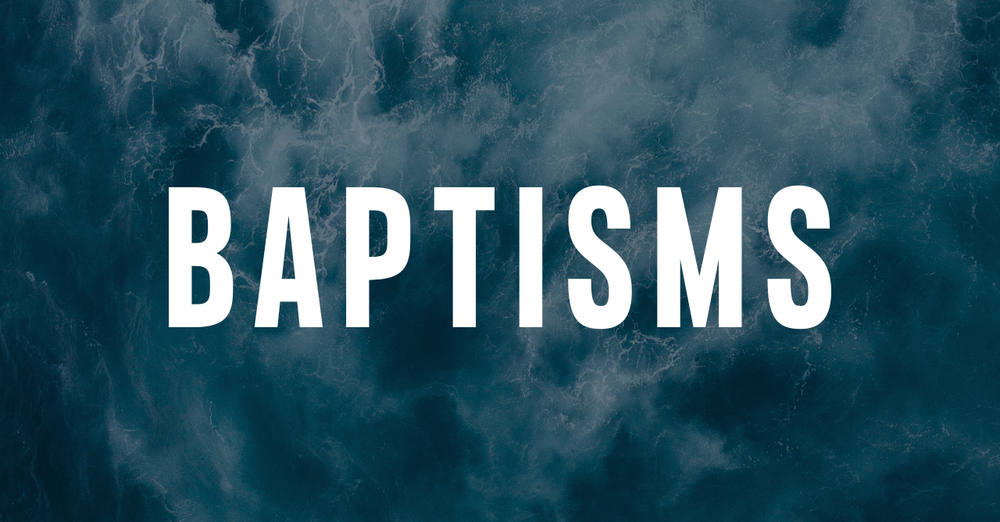 Baptisms