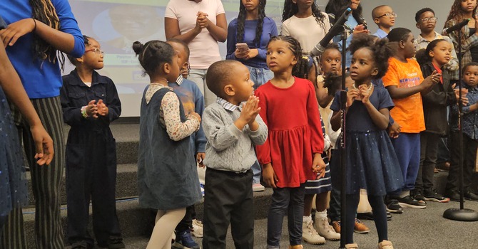 God Gives Us Strength to Keep Going image