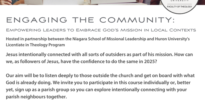 Niagara School for Missional Leadership