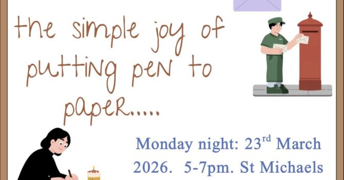 Letter writing Meet up