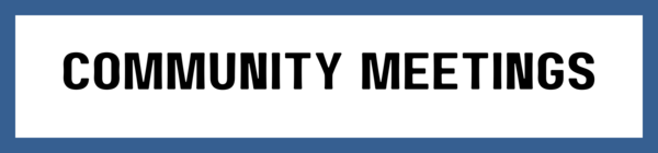 Community Meetings Here at Joy