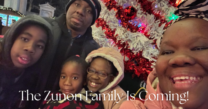 Pastor Cyrille and his family are coming!