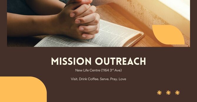 Outreach at The New Life Centre