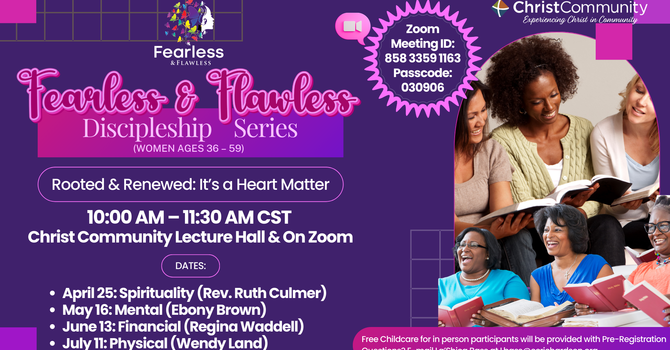 Fearless & Flawless Discipleship Series