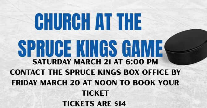 Church at the Hockey Game