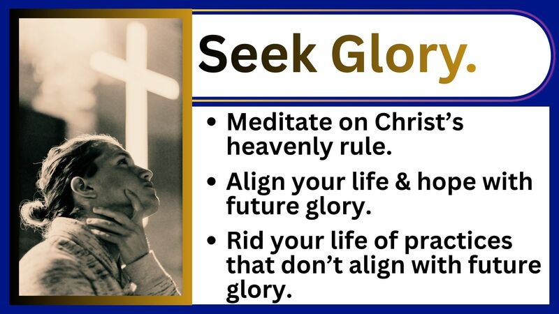 A Faith Focused on Glory