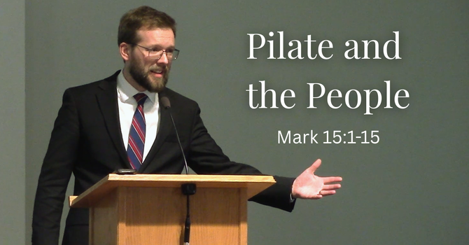 Pilate and the People 