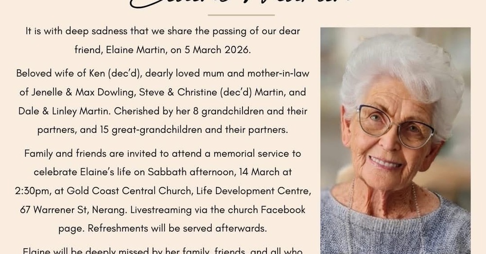 Elaine Martin Celebration