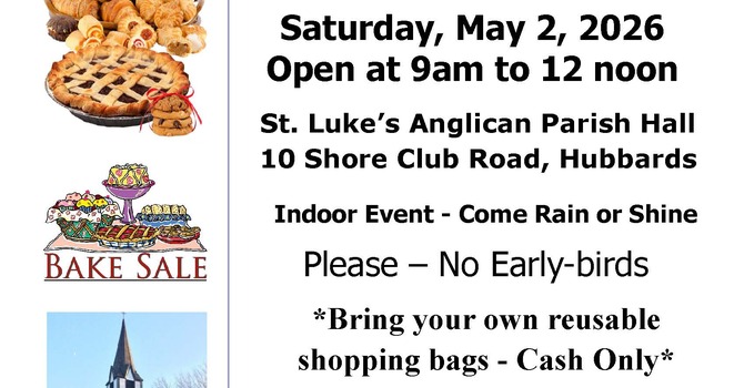St. Luke's Mayfest Indoor Yard & Bake Sale